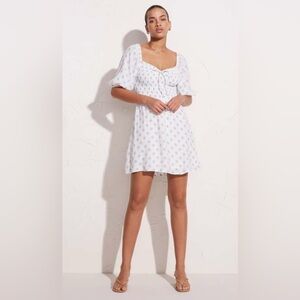 NWOT FAITHFULL THE BRAND Galicia Floral-Print Ini Dress, Size 4